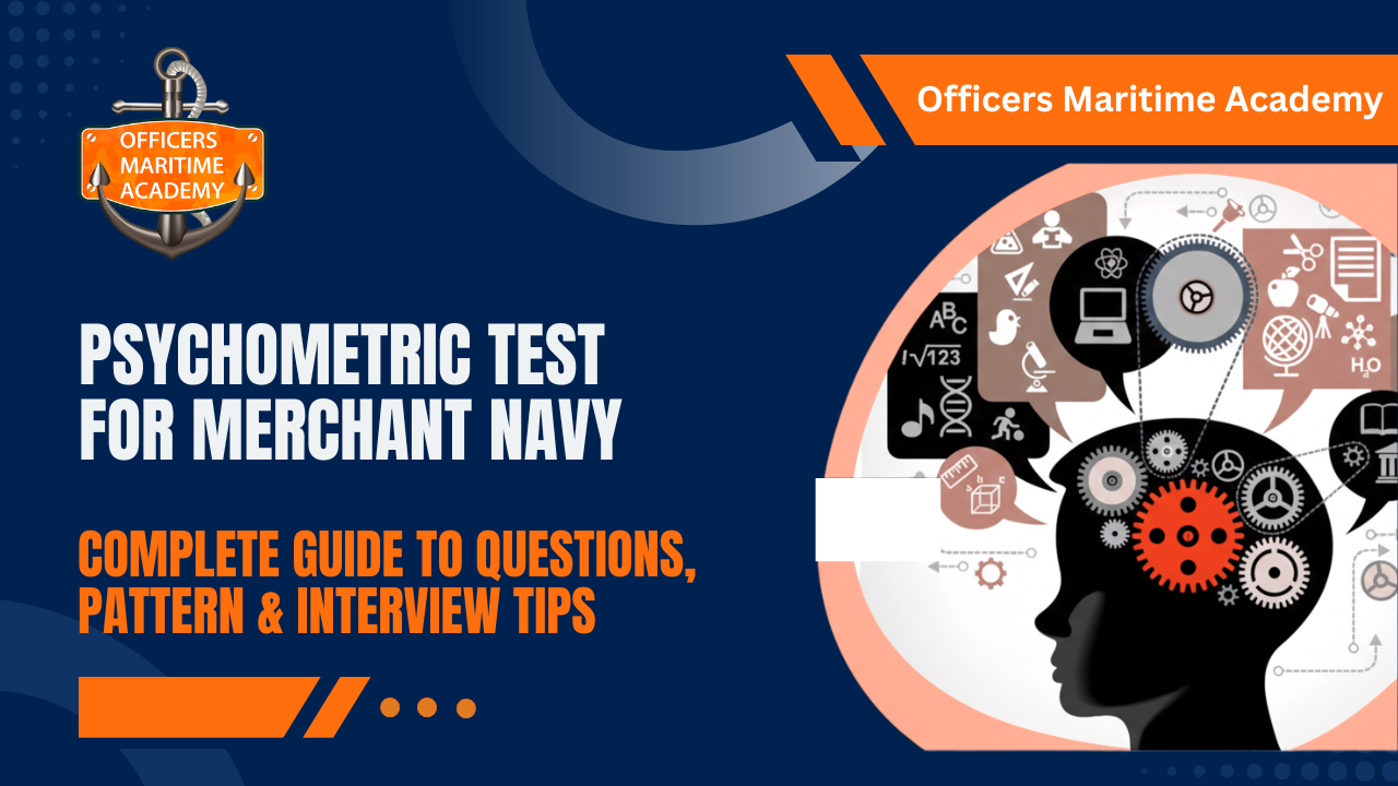 Psychometric Test for Merchant Navy