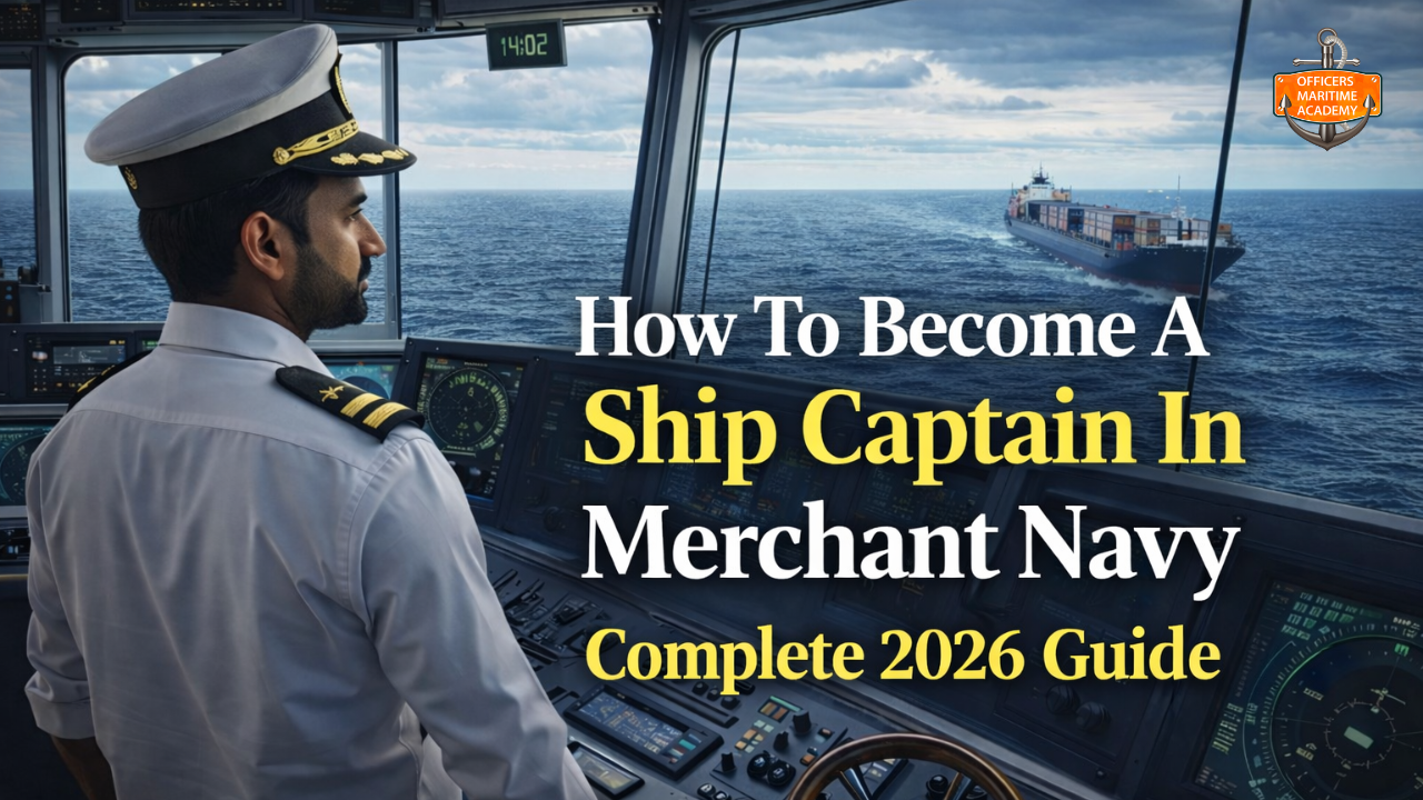 How To Become A Ship Captain In Merchant Navy: Complete 2026 Guide