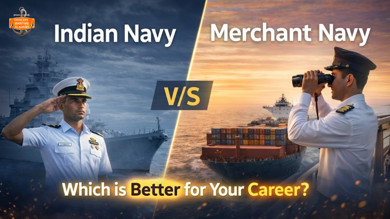 Indian Navy V/S Merchant Navy: Which is Better for Your Career?