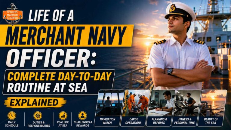 Life of a Merchant Navy Officer