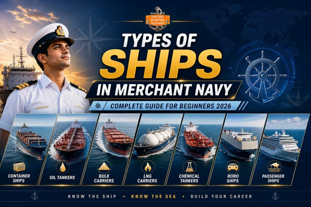 Types of Ships in Merchant Navy
