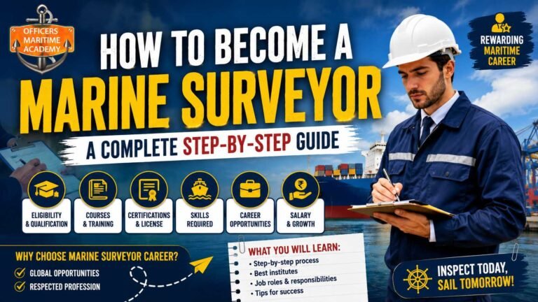 How to Become a Marine Surveyor