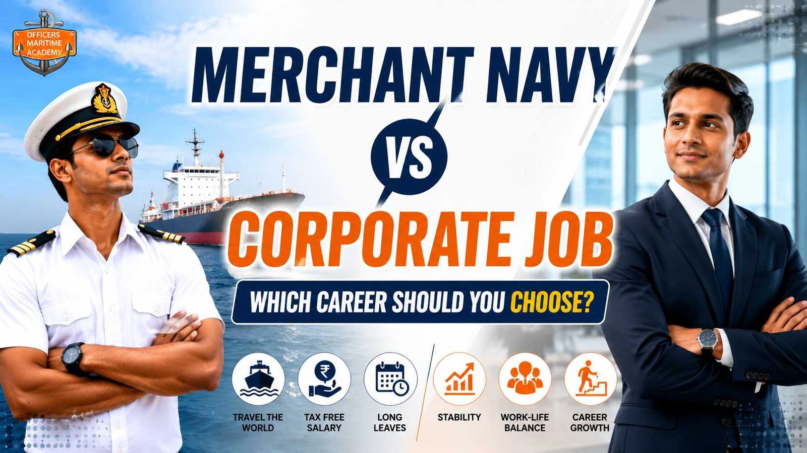 Merchant Navy vs Corporate Job