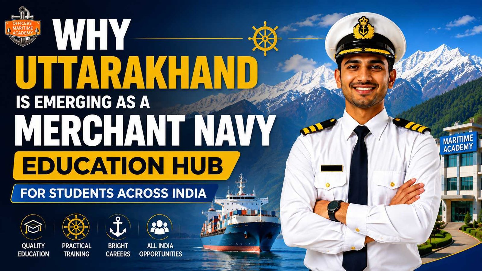 Why Uttarakhand Is Emerging as a Merchant Navy Education Hub for Students Across India